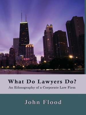 cover image of What Do Lawyers Do?
